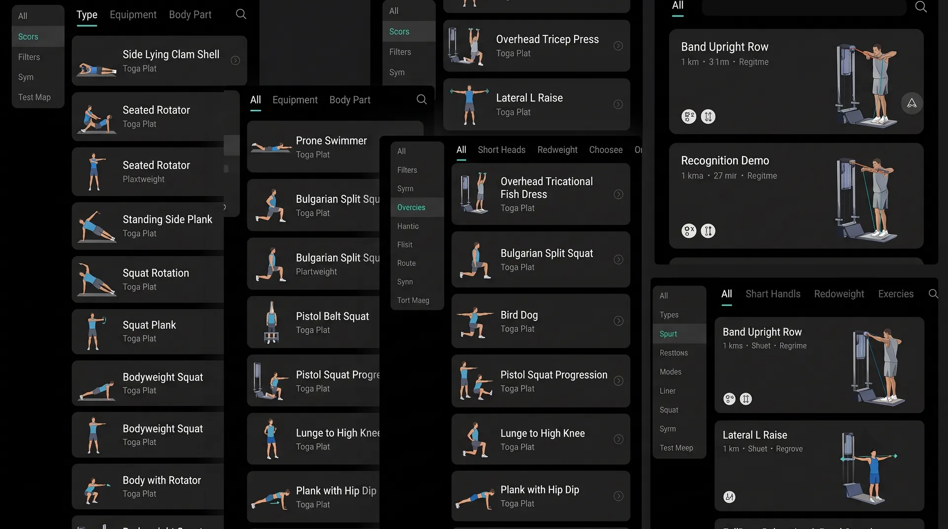 300+ workout movement library