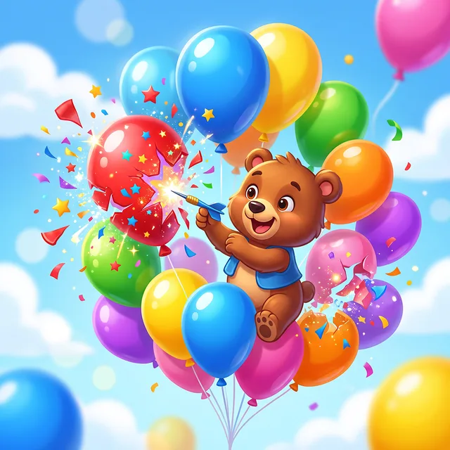 Balloon Pop motion game